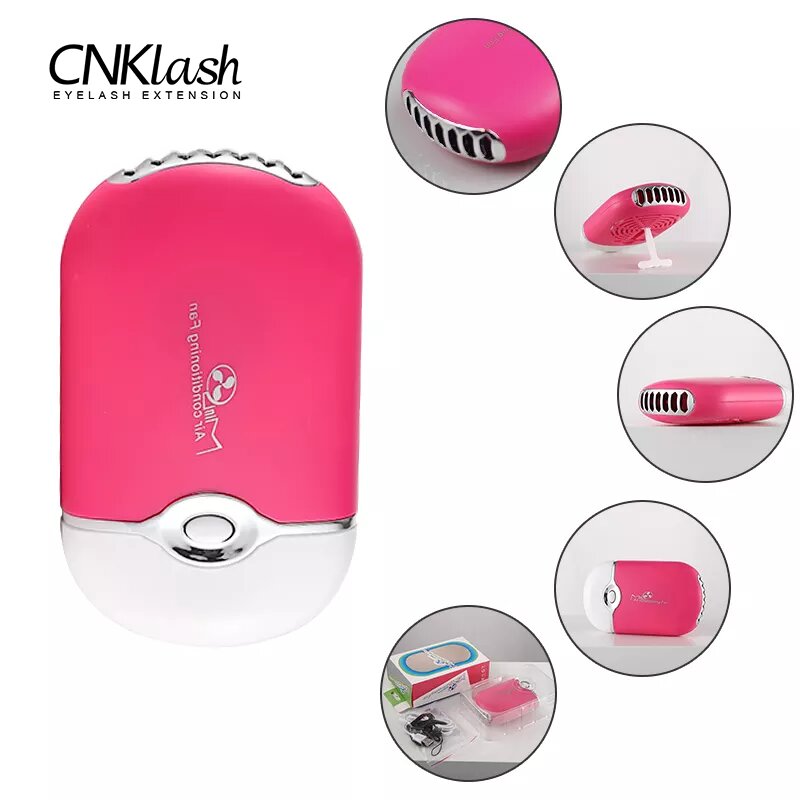 Eyelash Extension Glasses - USB Mini ciglia ventaglio innesto strumento