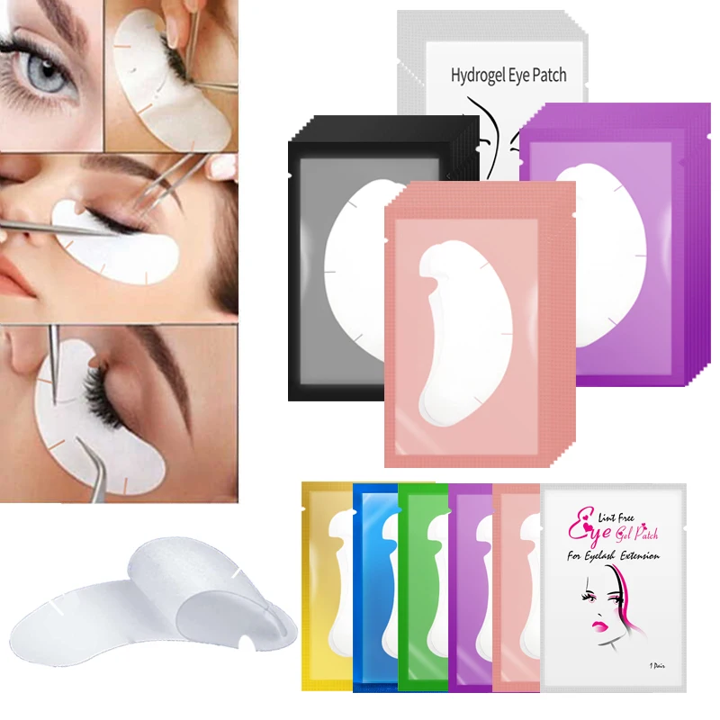 Under Eye Gel - 50/100PCS Cuscinetti per ciglia a forma