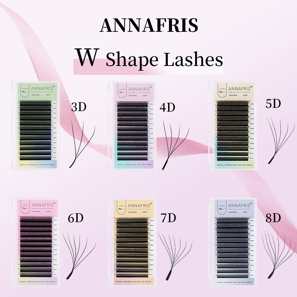 Eyelash Extension Yelix - ANNAFRIS Ventilatore volume prefabbricato YY 3D