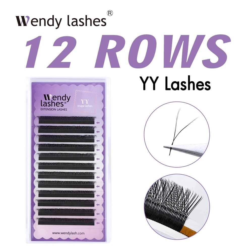 Eyelash Extension Yelix - WENDY 2D YY Forma C/D Curl