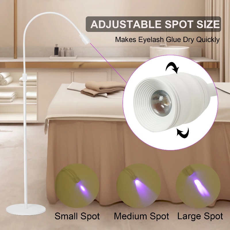 Eyelash Extension With Glue - Lampada UV per Extension Ciglia e