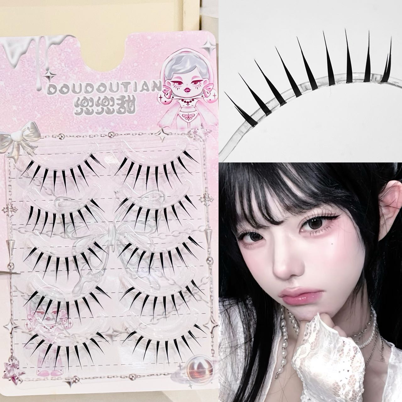 Eyelash Extension Natural - Ciglia Finte Doudoutian Effetto Umido con