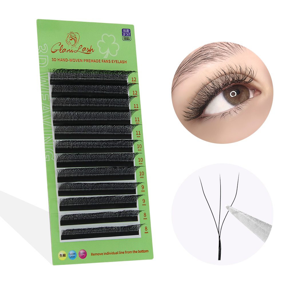 Eyelash Extension Yelix - GLAMLASH W Forma Estensioni Ciglia 3D4D5D
