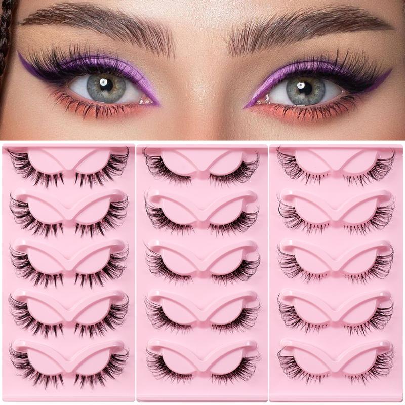 Eyelash Extension Natural - 5 Paia di Ciglia Finte Effetto