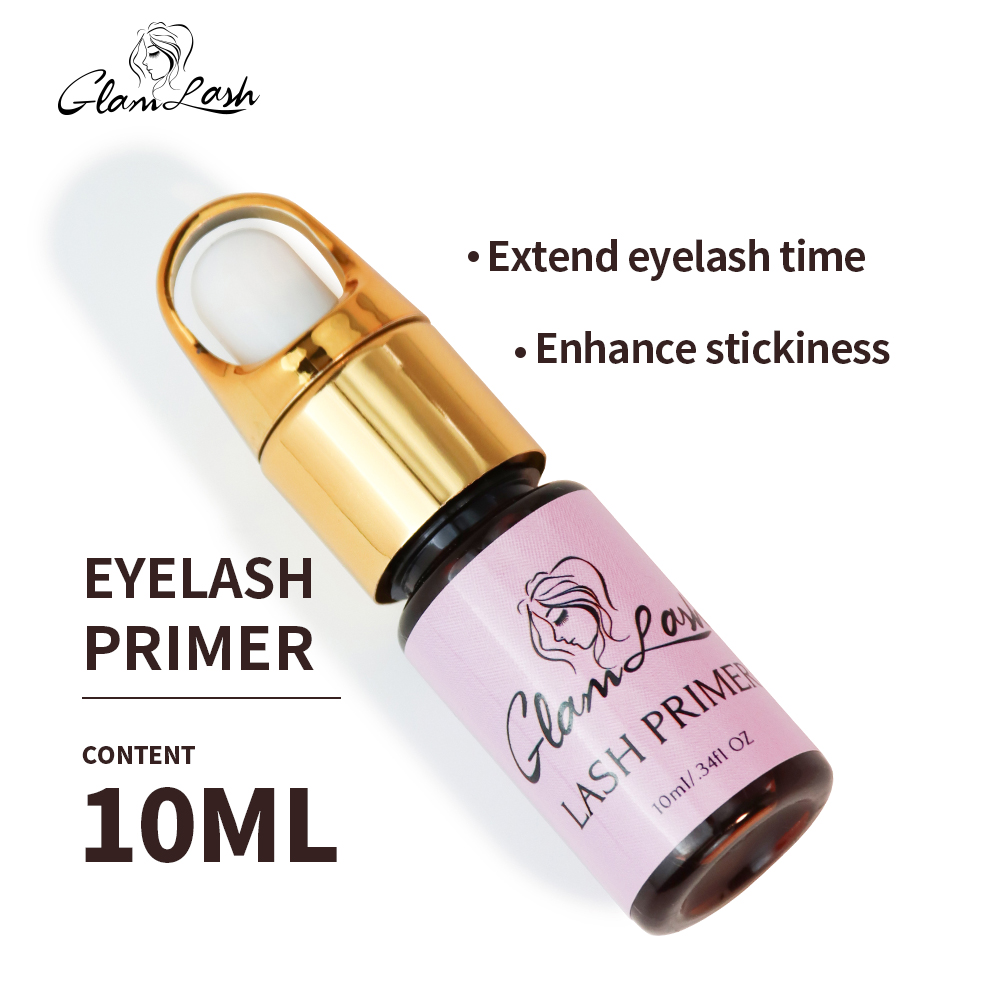 Eyelash Extension Glue For Sensitive Eyes - GLAMLASH 10ml Primer per Estensione Delle