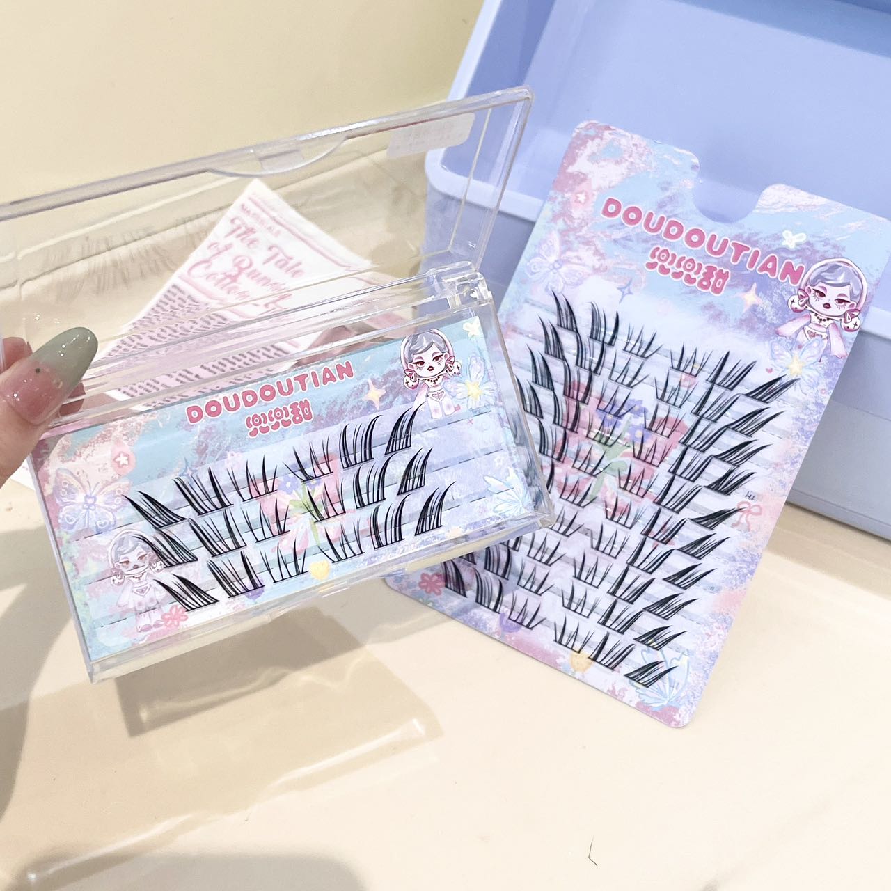 Ciglia Finte Doudoutian Cool C - Eyelash Extension Natural recensione e prezzo