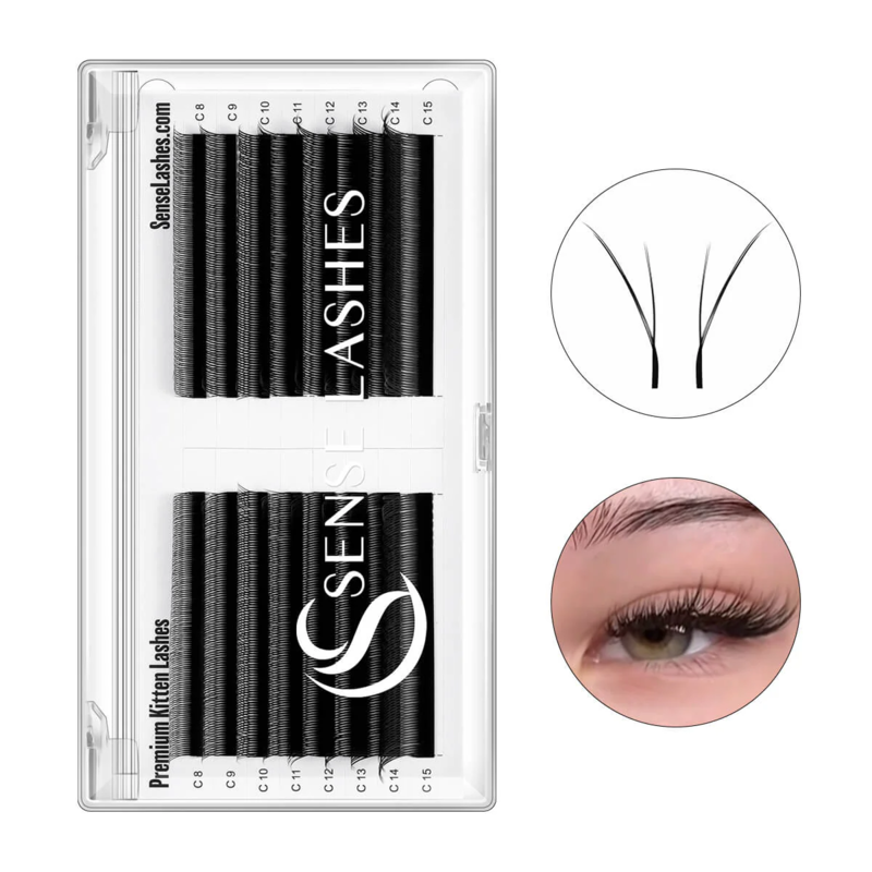 SENSE LASHES Ciglia a forma di - Eyelash Extension Yelix recensione e prezzo