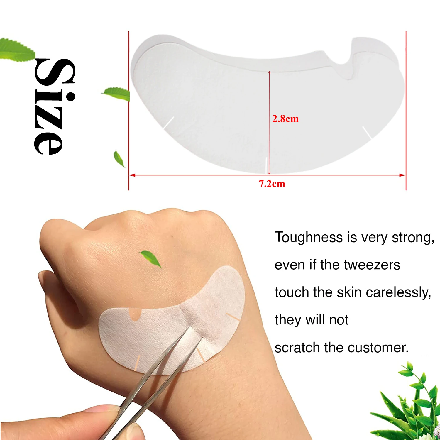 50/100PCS Cuscinetti per cigli - Under Eye Gel recensione e prezzo