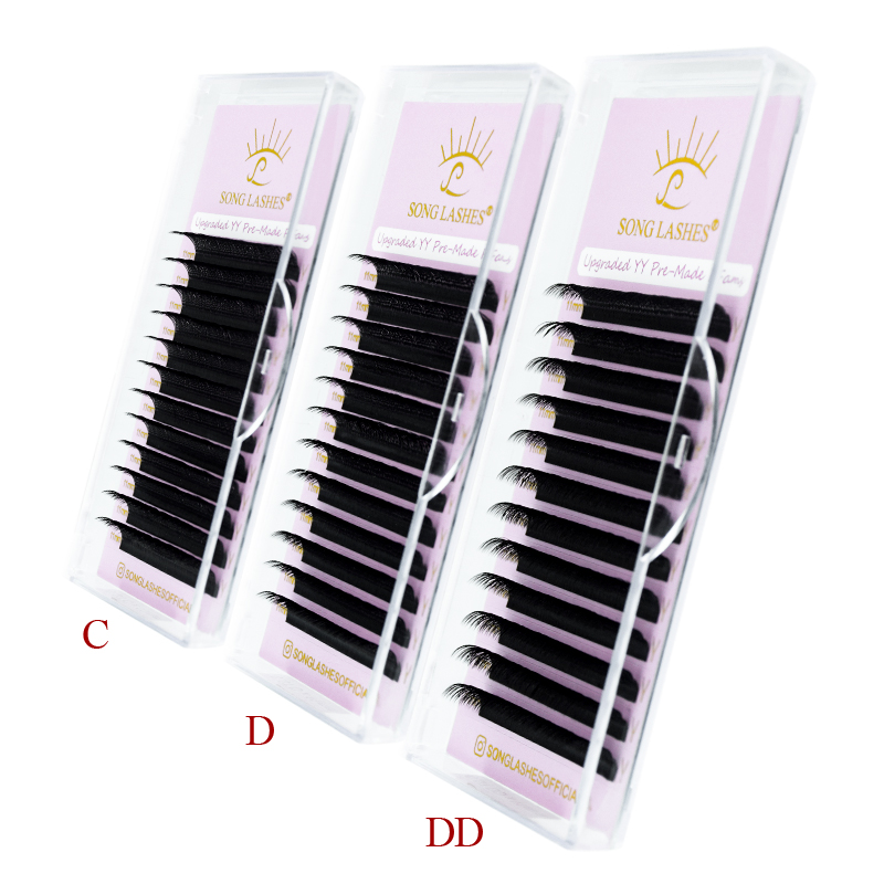 SONG LASHES Nuovi fan prefabbr - Eyelash Extension Yelix recensione e prezzo