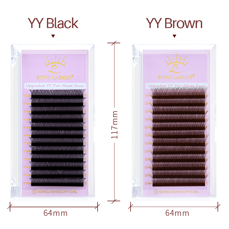 SONG LASHES Nuovi fan prefabbr - Eyelash Extension Yelix recensione e prezzo