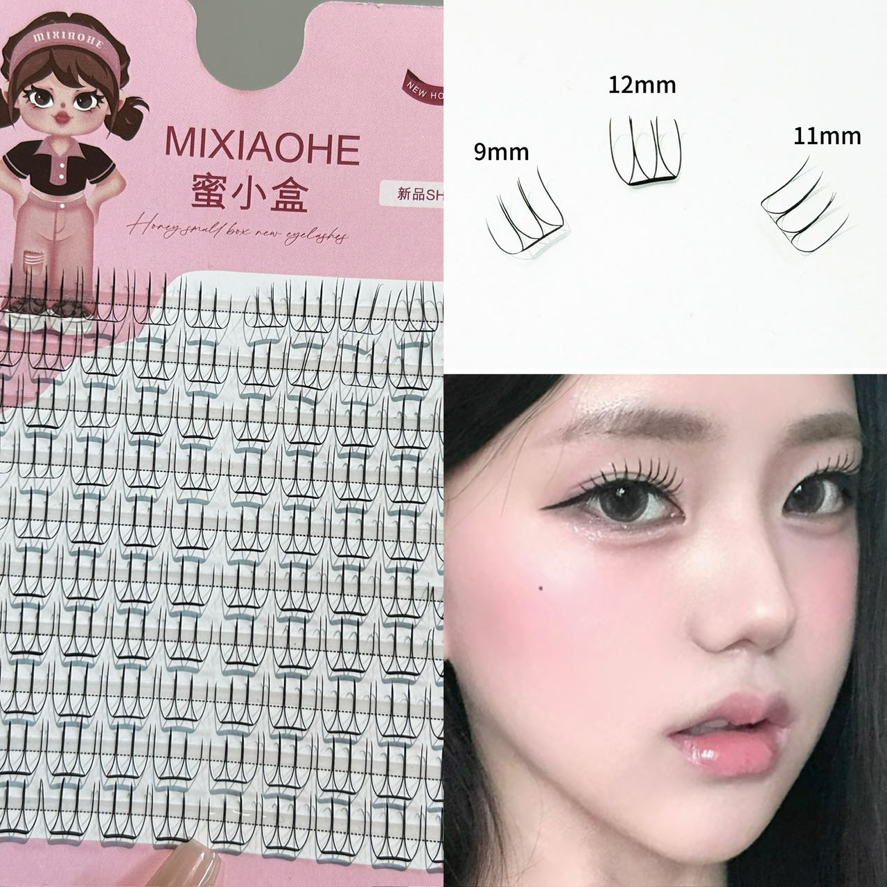 Ciglia Coreane Mixiaohe per Tr - Eyelash Extension Natural recensione e prezzo