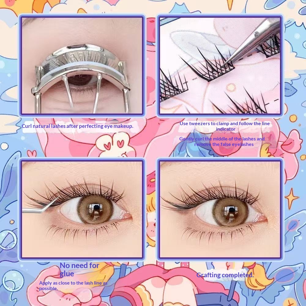120 grappoli senza bisogno di  - Eyelash Extension Glue For Sensitive Eyes recensione e prezzo