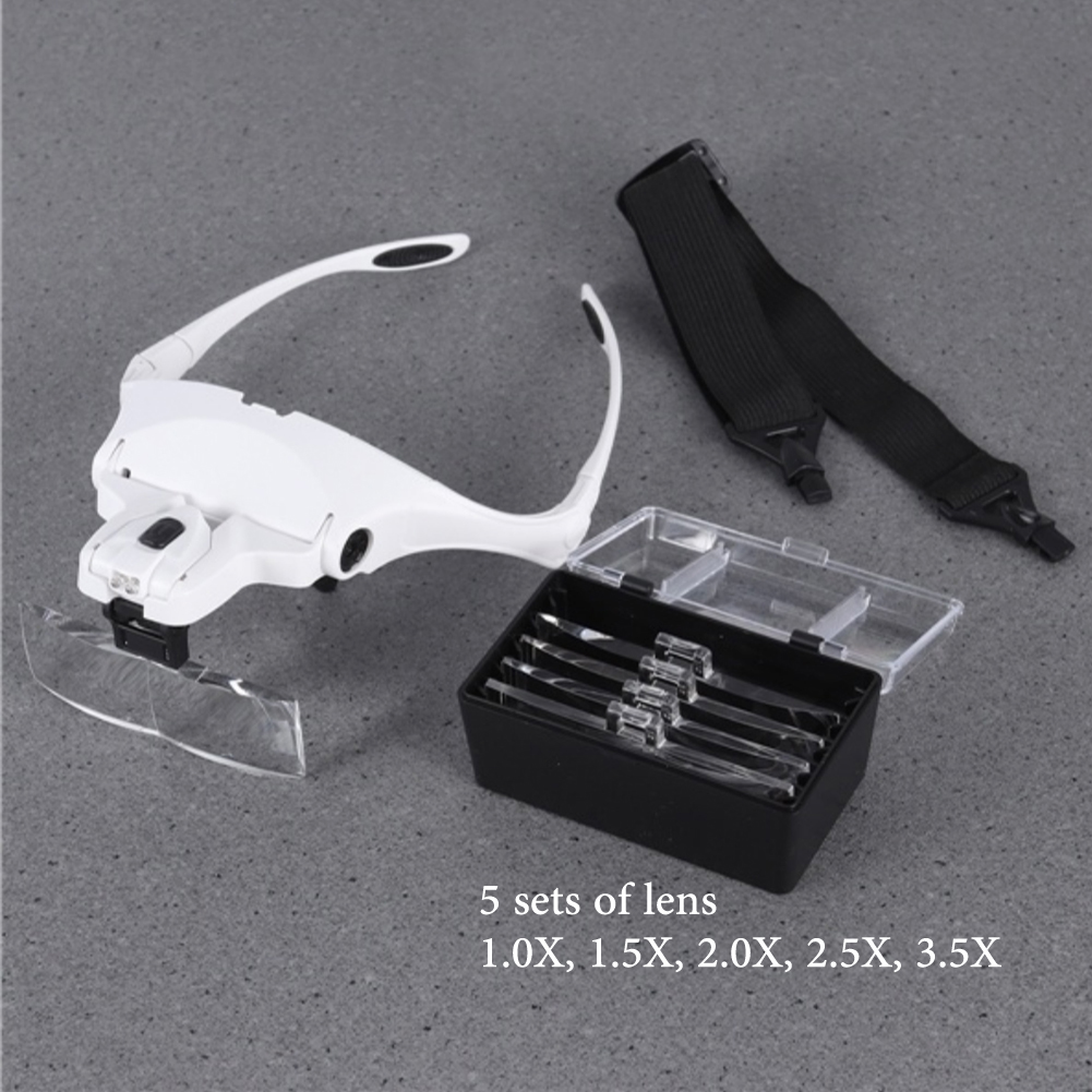 Lente d'ingrandimento regolabi - Eyelash Extension Glasses recensione e prezzo