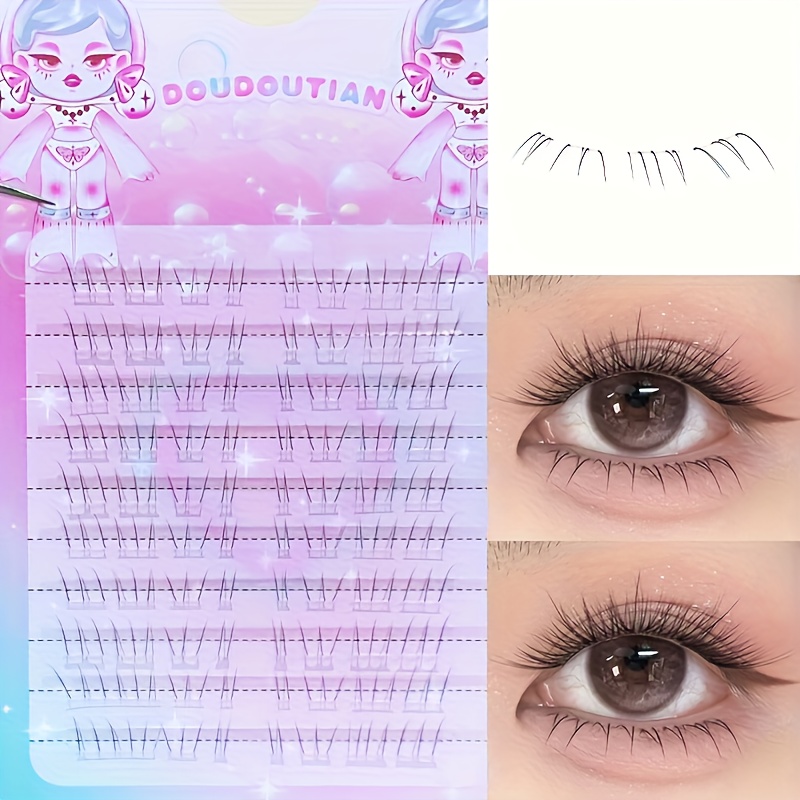 Ciglia inferiori Duoduotian a  - Eyelash Extension Natural recensione e prezzo