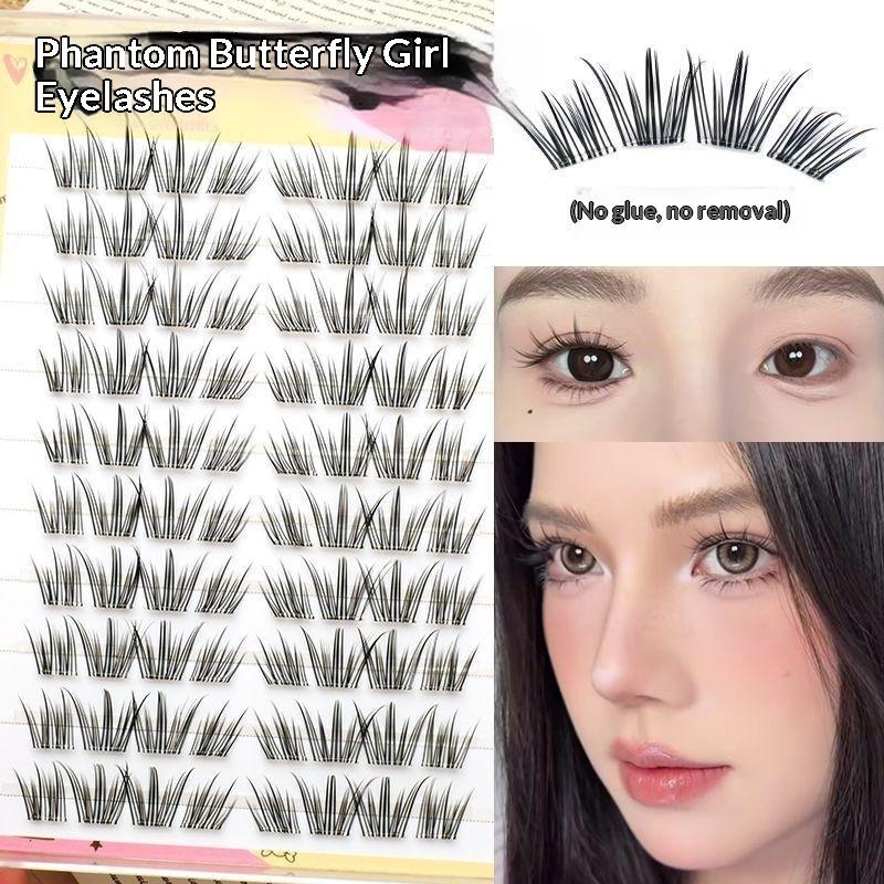 Ciglia Finte Naturali a Ciuffe - Eyelash Extension With Glue recensione e prezzo