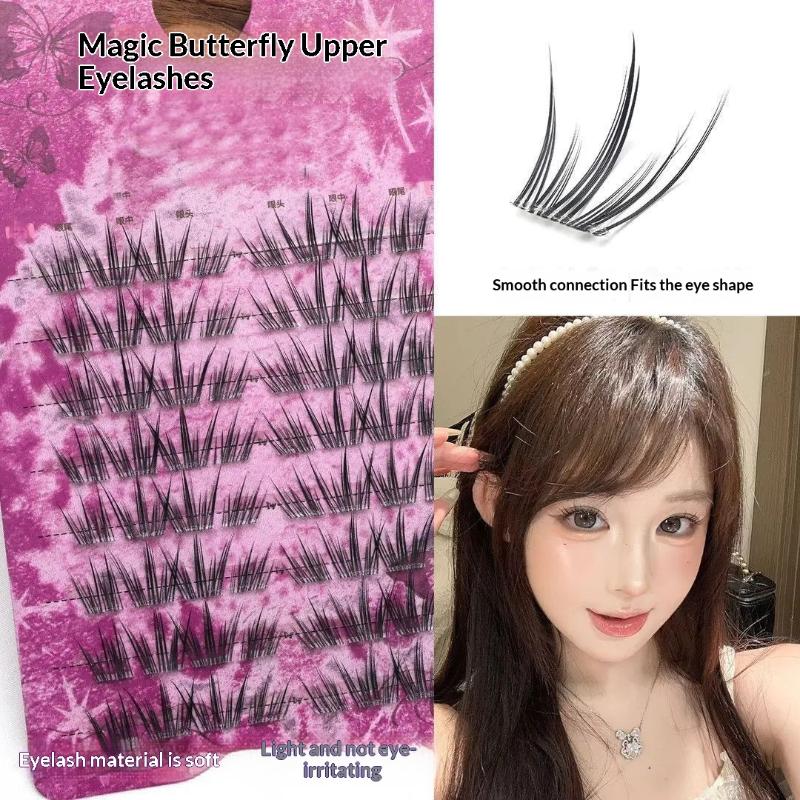 Ciglia Finte Naturali a Ciuffe - Eyelash Extension With Glue recensione e prezzo