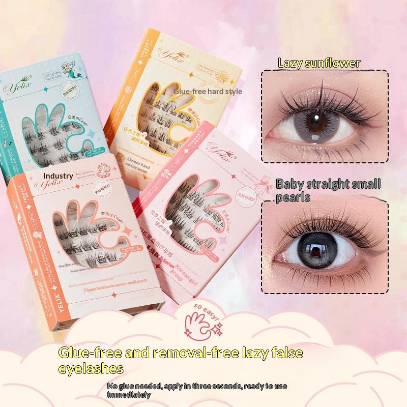 Ciglia Finte Autoadesive a 7 F - Eyelash Extension With Glue recensione e prezzo