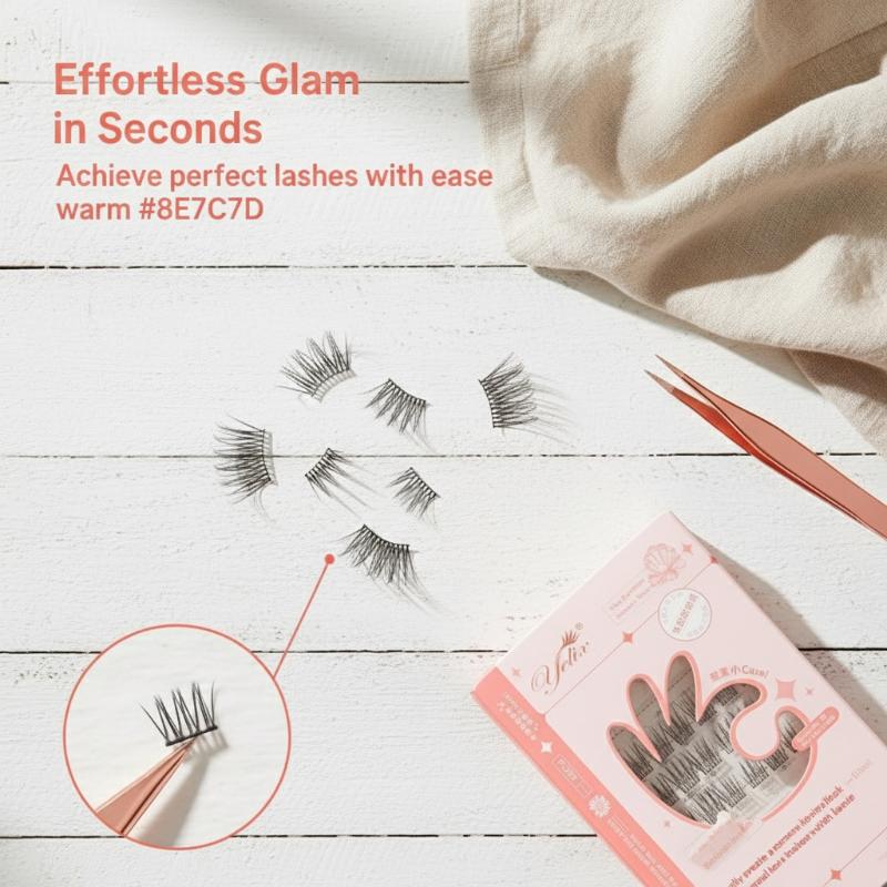Ciglia Finte Autoadesive a 7 F - Eyelash Extension With Glue recensione e prezzo