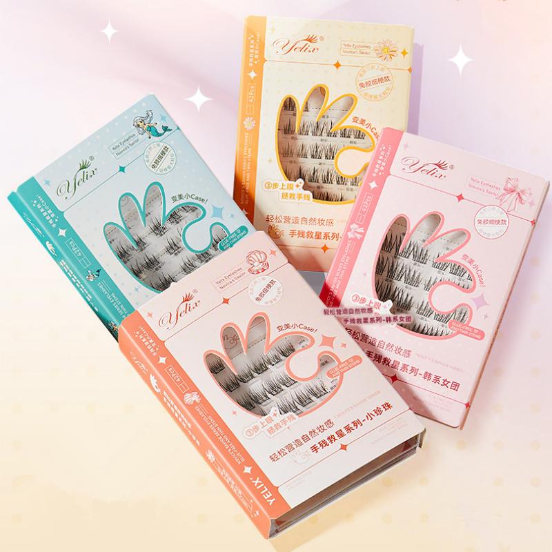 Ciglia Finte Autoadesive a 7 F - Eyelash Extension With Glue recensione e prezzo